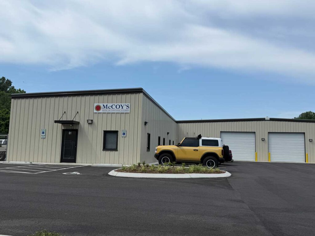 mccoy's new building