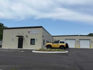 mccoy's new building